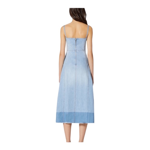 RED Valentino Patchwork Denim Dress Sz 48 (US 12) - Picture 3 of 6